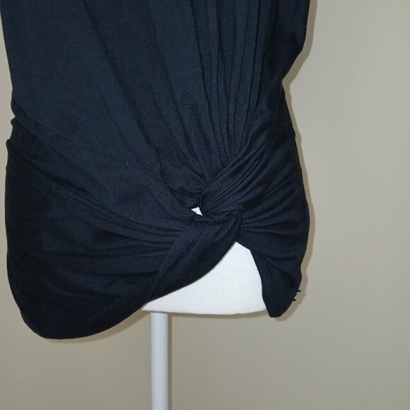 Fabletics Plush Twist Front Tank Top Black Size Small - Picture 3 of 7